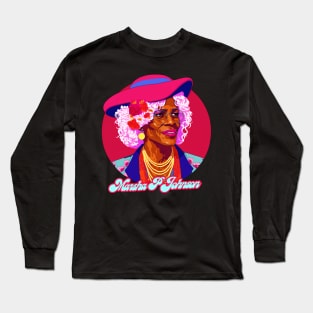 Marsha P Johnson /\/ Queer Icon Design Long Sleeve T-Shirt